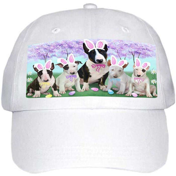 Bull Terriers Dog Easter Holiday Ball Hat Cap HAT50952