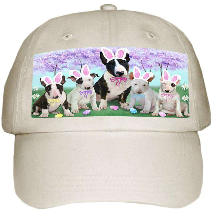 Bull Terriers Dog Easter Holiday Ball Hat Cap HAT50952