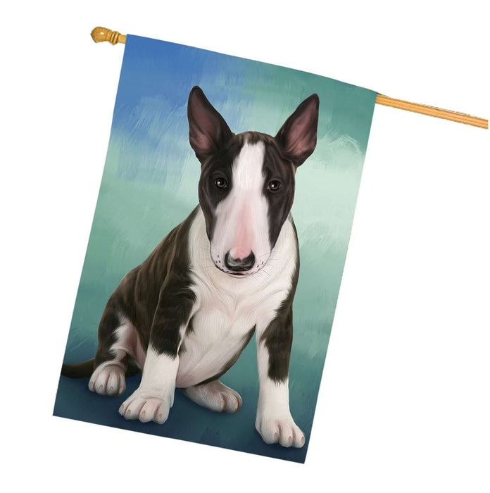 Bull Terriers Dog House Flag