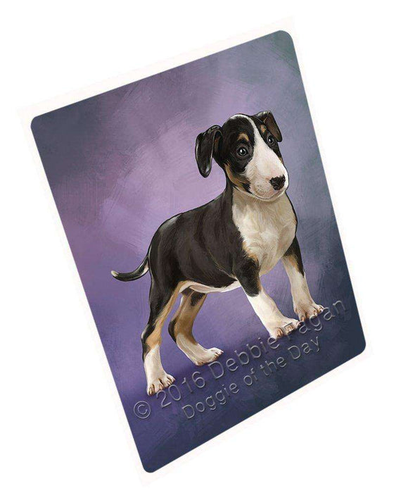 Bull Terriers Dog Tempered Cutting Board