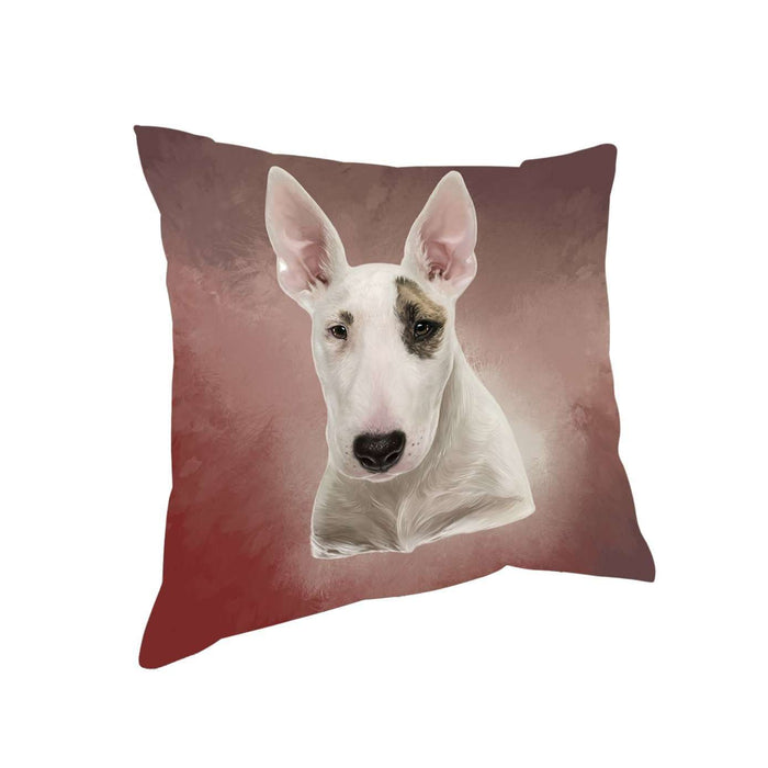Bull Terriers Dog Throw Pillow D308