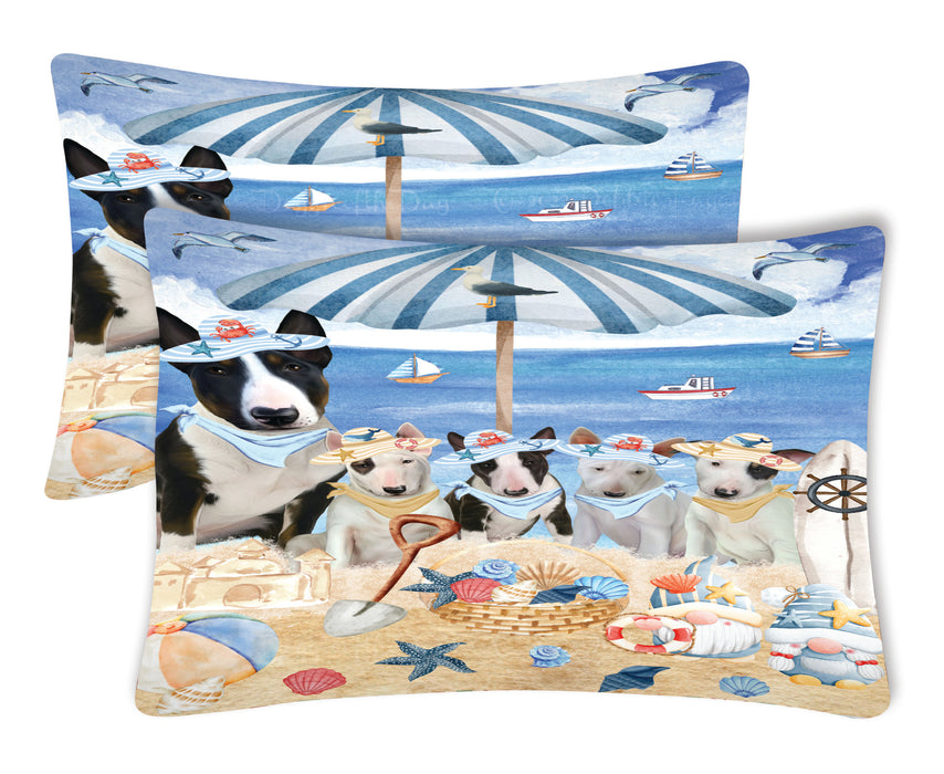 Bull Terrier Pillow Case, Standard Pillowcases Set of 2, Explore a Variety of Designs, Custom, Personalized, Pet & Dog Lovers Gifts
