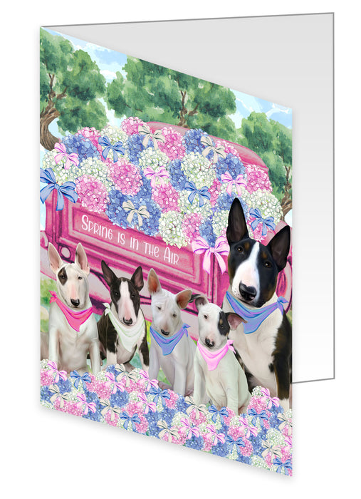 Bull Terrier Greeting Cards & Note Cards with Envelopes, Explore a Variety of Designs, Custom, Personalized, Multi Pack Pet Gift for Dog Lovers