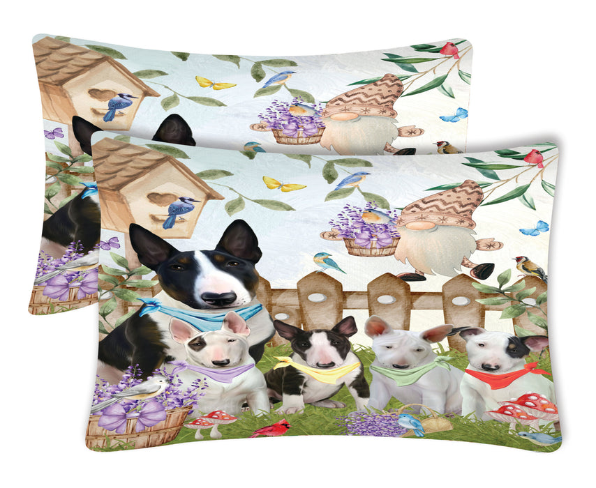Bull Terrier Pillow Case: Explore a Variety of Custom Designs, Personalized, Soft and Cozy Pillowcases Set of 2, Gift for Pet and Dog Lovers