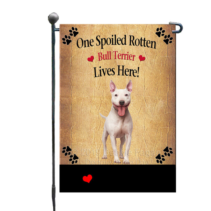 Personalized Spoiled Rotten Bull Terrier Dog GFLG-DOTD-A63145