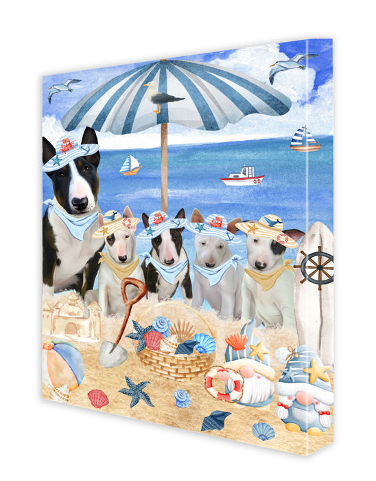 Bull Terrier Canvas: Explore a Variety of Designs, Digital Art Wall Painting, Personalized, Custom, Ready to Hang Room Decoration, Gift for Pet & Dog Lovers