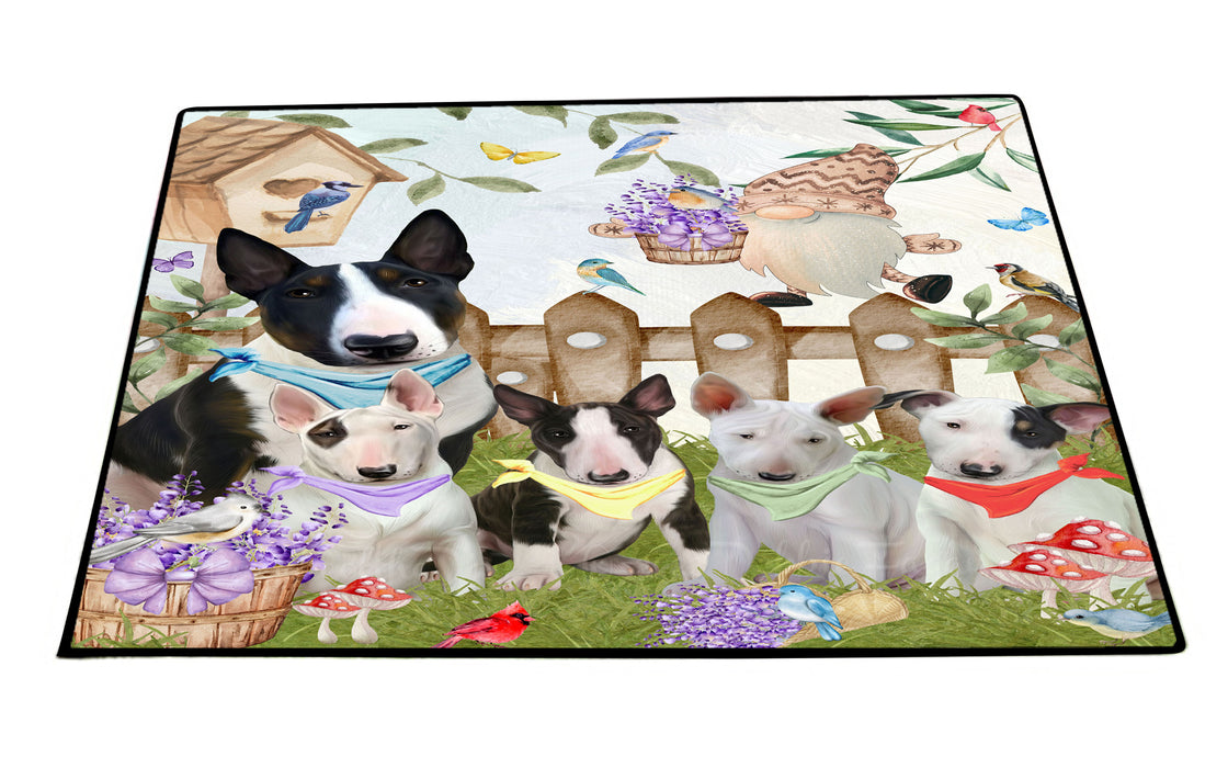 Bull Terrier Floor Mat: Explore a Variety of Designs, Custom, Personalized, Anti-Slip Door Mats for Indoor and Outdoor, Gift for Dog and Pet Lovers