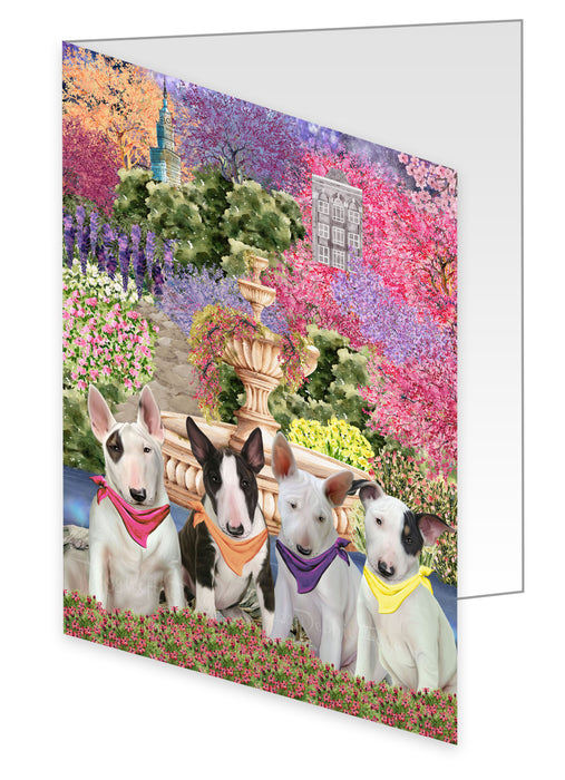 Bull Terrier Greeting Cards & Note Cards with Envelopes: Explore a Variety of Designs, Custom, Invitation Card Multi Pack, Personalized, Gift for Pet and Dog Lovers