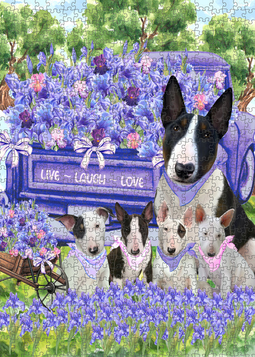 Bull Terrier Jigsaw Puzzle: Explore a Variety of Personalized Designs, Interlocking Puzzles Games for Adult, Custom, Dog Lover's Gifts