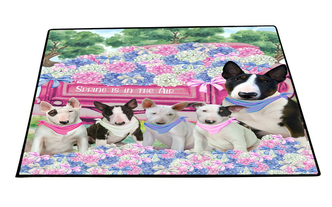Bull Terrier Floor Mat, Non-Slip Door Mats for Indoor and Outdoor, Custom, Explore a Variety of Personalized Designs, Dog Gift for Pet Lovers