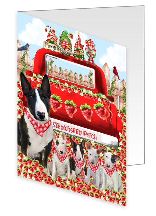 Bull Terrier Greeting Cards & Note Cards: Invitation Card with Envelopes Multi Pack, Personalized, Explore a Variety of Designs, Custom, Dog Gift for Pet Lovers