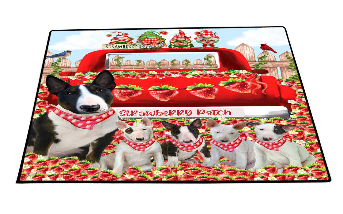Bull Terrier Floor Mat, Non-Slip Door Mats for Indoor and Outdoor, Custom, Explore a Variety of Personalized Designs, Dog Gift for Pet Lovers