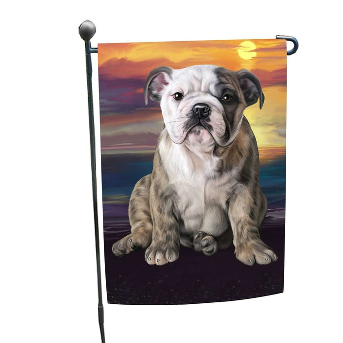 Bulldog Dog Garden Flag