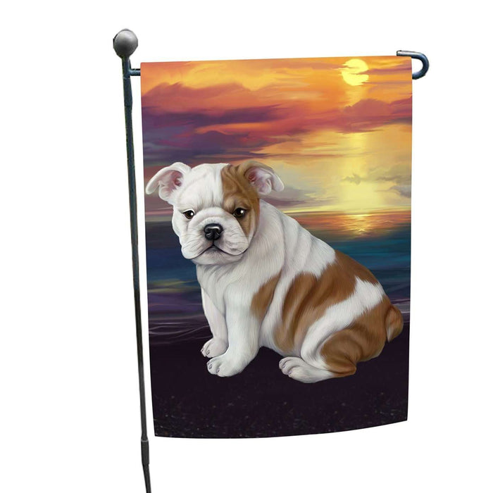 Bulldog Dog Garden Flag