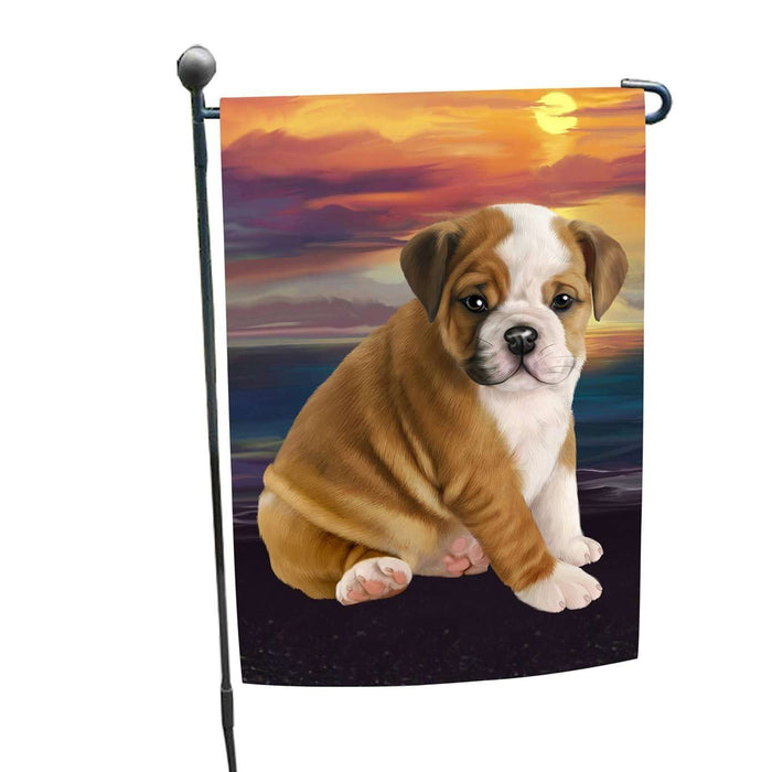 Bulldog Dog Garden Flag