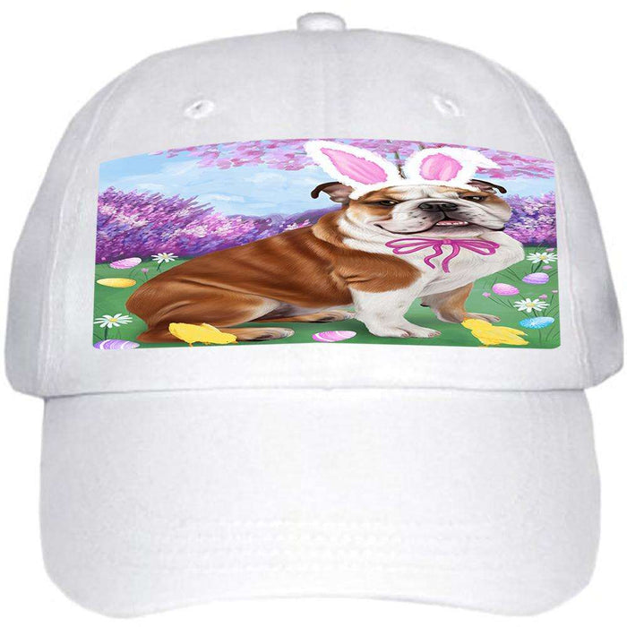 Bulldog Easter Holiday Ball Hat Cap HAT50961