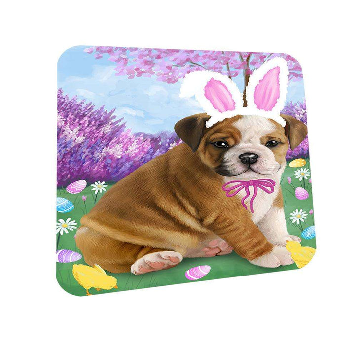 Bulldog Easter Holiday Coasters Set of 4 CST49037