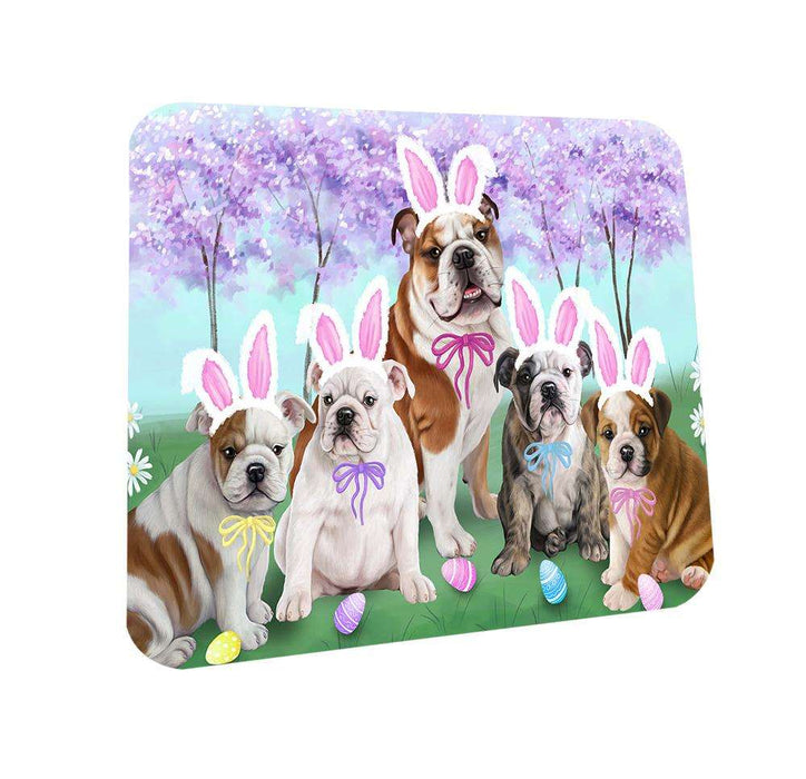 Bulldog Easter Holiday Coasters Set of 4 CST49040