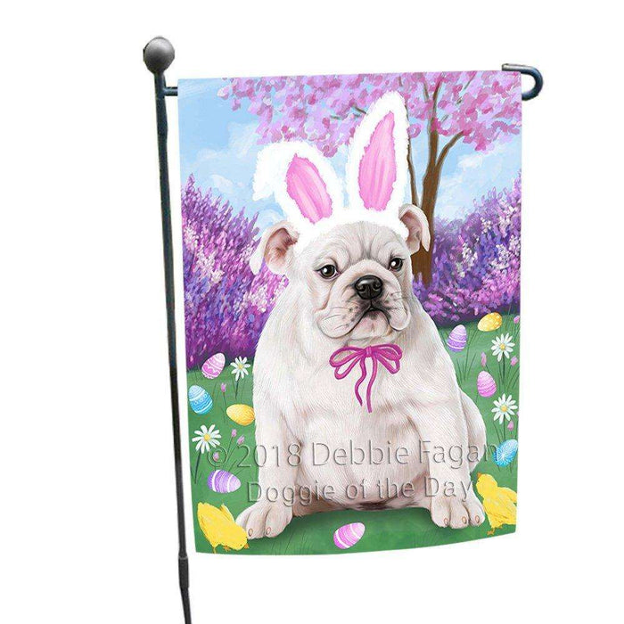 Bulldog Easter Holiday Garden Flag GFLG48989