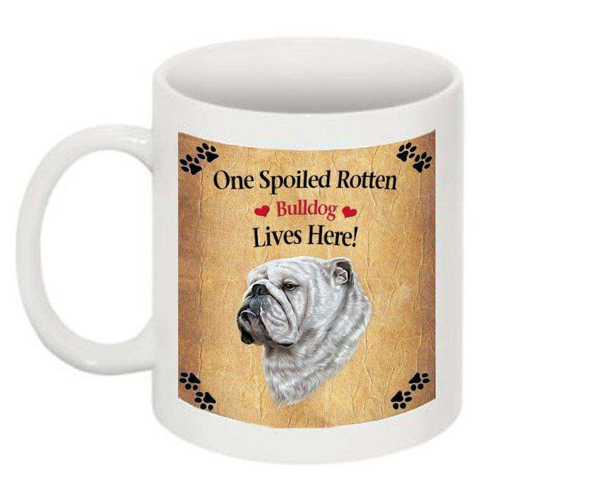 Bulldog Spoiled Rotten Dog Mug
