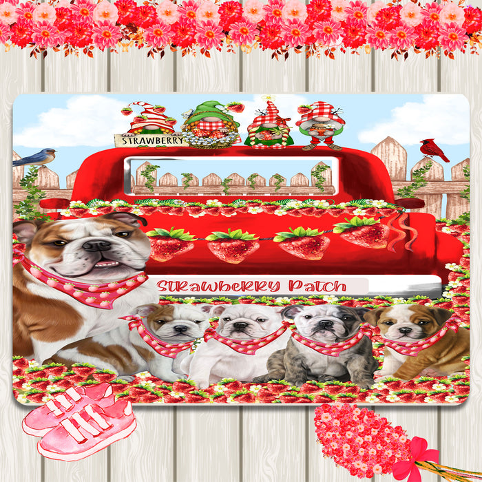 Bulldog Area Rug and Runner: Explore a Variety of Designs, Personalized, Custom, Halloween Indoor Floor Carpet Rugs for Home and Living Room, Pet Gift for Dog Lovers