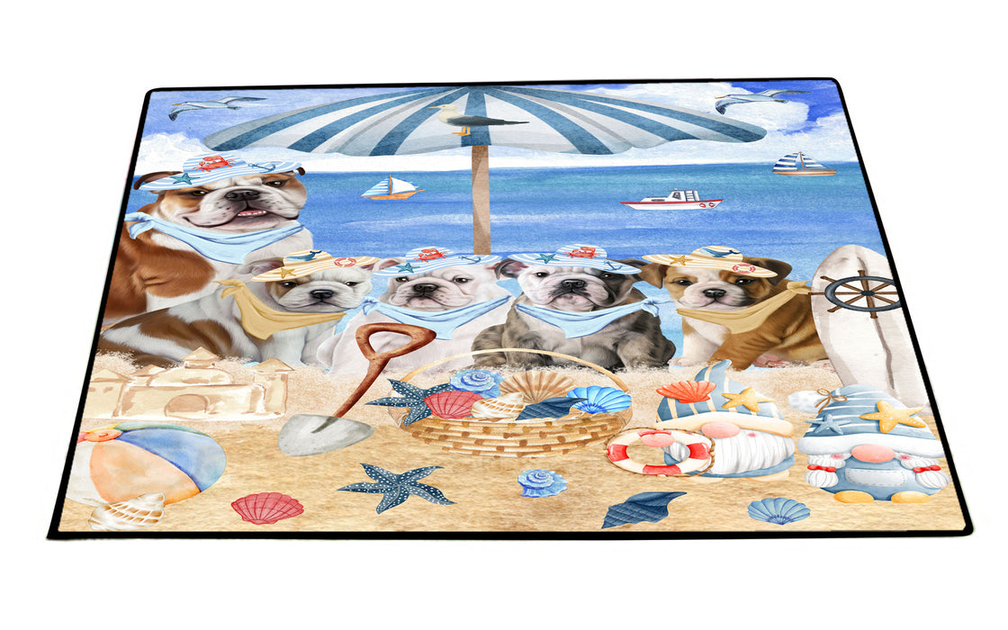 Bulldog Floor Mat: Explore a Variety of Designs, Anti-Slip Doormat for Indoor and Outdoor Welcome Mats, Personalized, Custom, Pet and Dog Lovers Gift