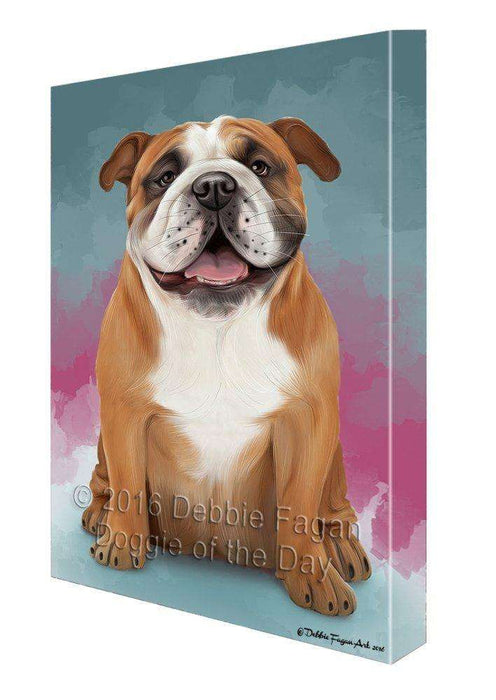 Bulldogs Dog Canvas Wall Art CV069