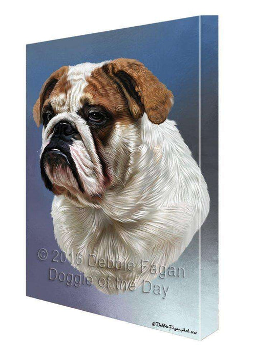 Bulldogs Dog Canvas Wall Art CV070