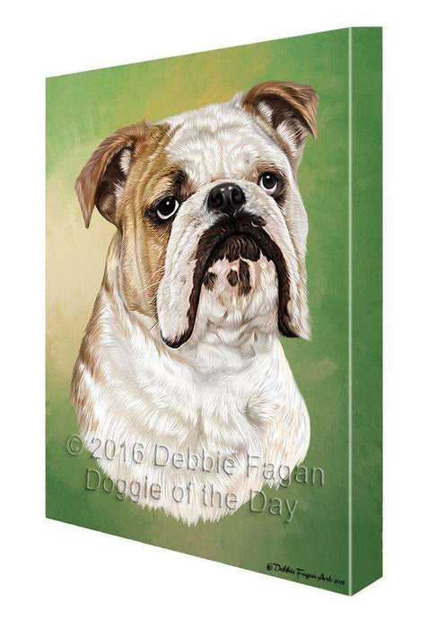 Bulldogs Dog Canvas Wall Art CV073