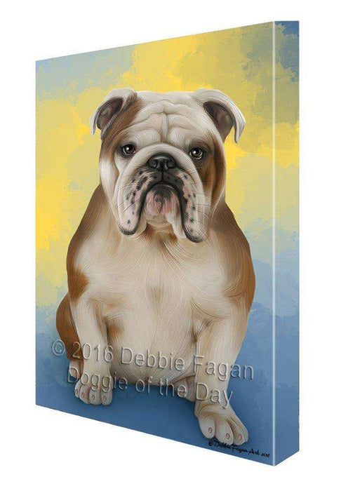 Bulldogs Dog Canvas Wall Art CV077