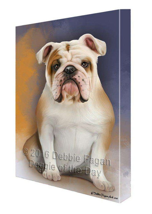 Bulldogs Dog Canvas Wall Art CV078