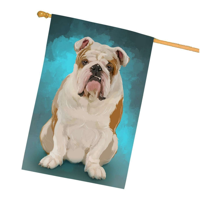 Bulldogs Dog House Flag HF221