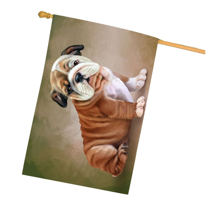 Bulldogs Dog House Flag