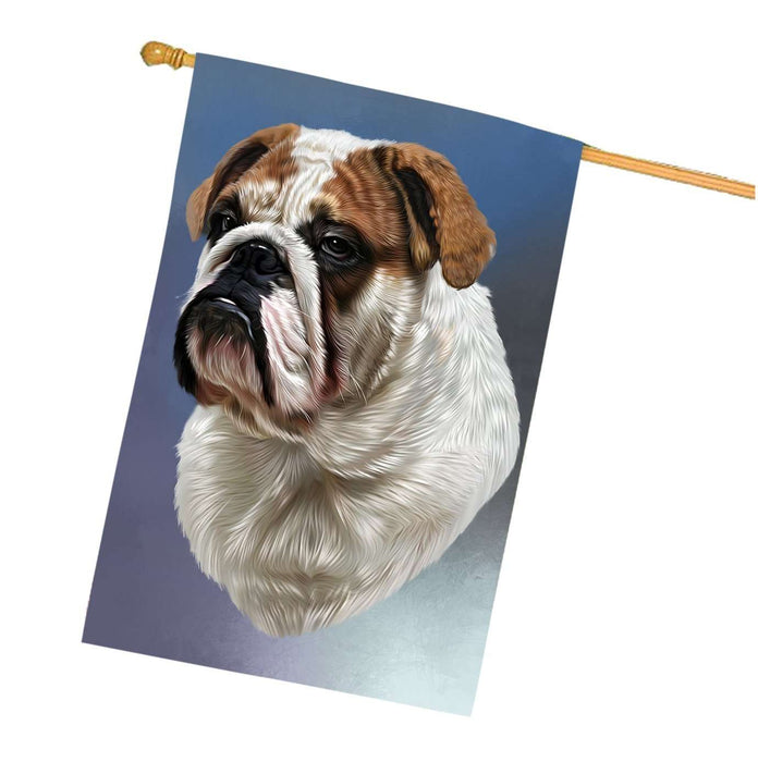 Bulldogs Dog House Flag