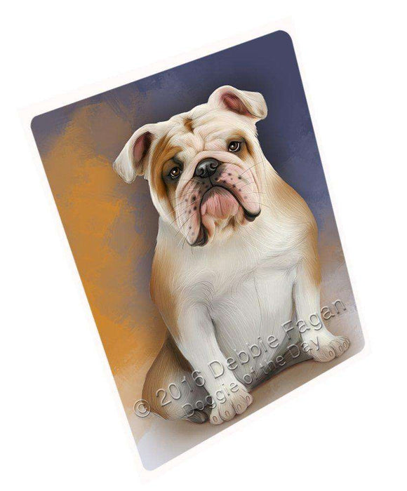 Bulldogs Dog Large Refrigerator / Dishwasher Magnet D139