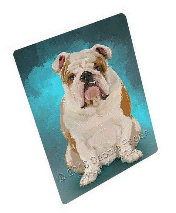 Bulldogs Dog Large Refrigerator / Dishwasher Magnet D141