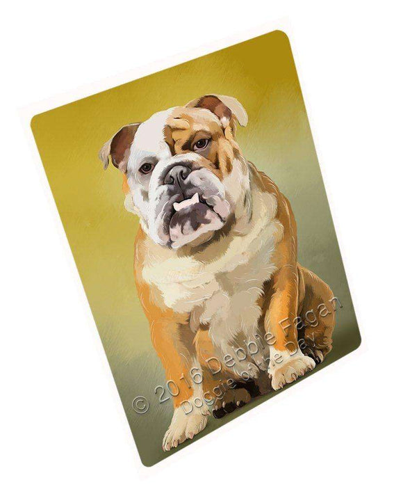 Bulldogs Dog Large Refrigerator / Dishwasher Magnet D142