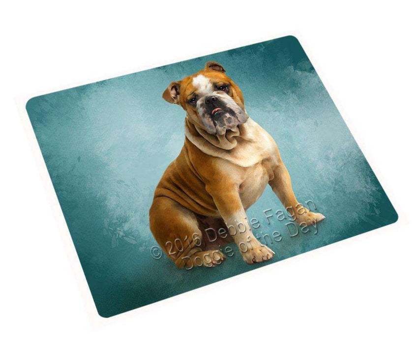 Bulldogs Dog Large Refrigerator / Dishwasher Magnet D143