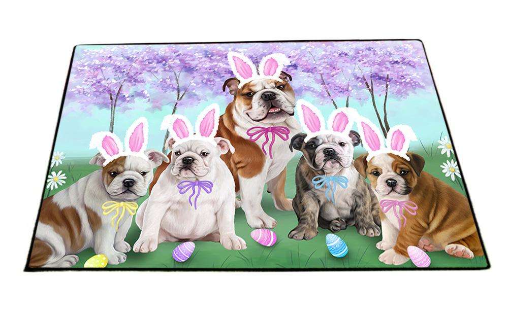 Bulldogs Easter Holiday Floormat FLMS49503