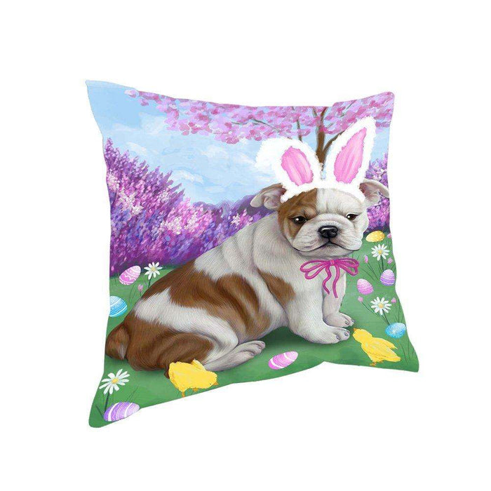 Bulldogs Easter Holiday Pillow PIL52164
