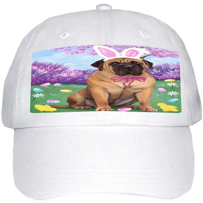 Bullmastiff Dog Easter Holiday Ball Hat Cap HAT50979