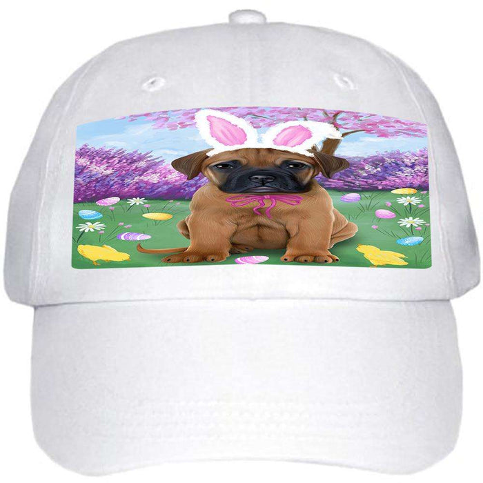 Bullmastiff Dog Easter Holiday Ball Hat Cap HAT50982