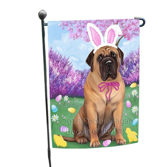 Bullmastiff Dog Easter Holiday Garden Flag GFLG48991