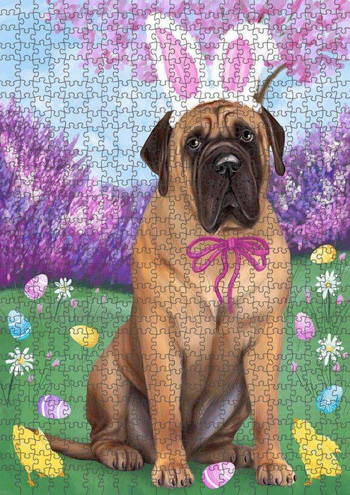 Bullmastiff Dog Easter Holiday Puzzle  PUZL50289