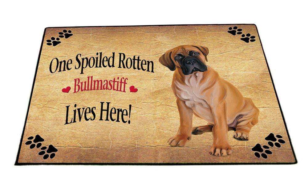 Bullmastiff Spoiled Rotten Dog Indoor/Outdoor Floormat