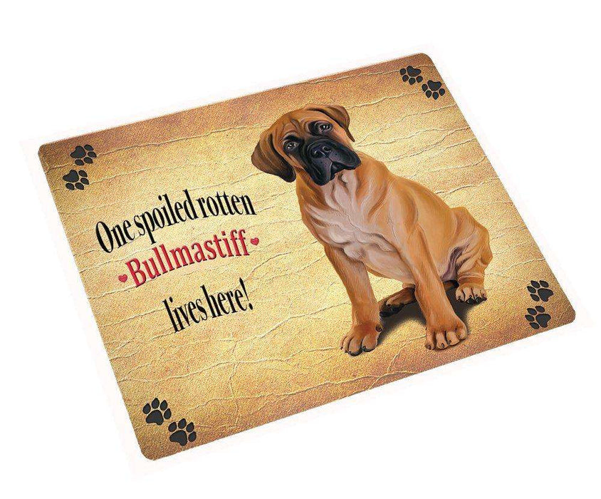 Bullmastiff Spoiled Rotten Dog Magnet Mini (3.5" x 2")