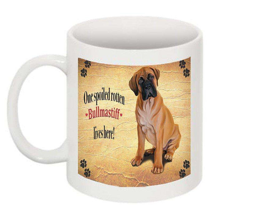 Bullmastiff Spoiled Rotten Dog Mug