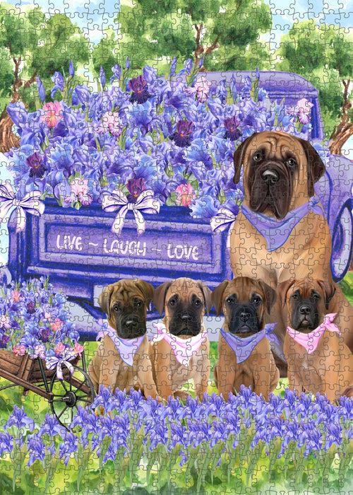 Bullmastiff Jigsaw Puzzle: Explore a Variety of Personalized Designs, Interlocking Puzzles Games for Adult, Custom, Dog Lover's Gifts