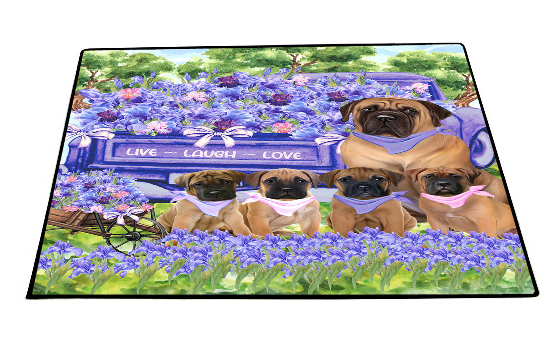 Bullmastiff Floor Mat: Explore a Variety of Designs, Custom, Personalized, Anti-Slip Door Mats for Indoor and Outdoor, Gift for Dog and Pet Lovers
