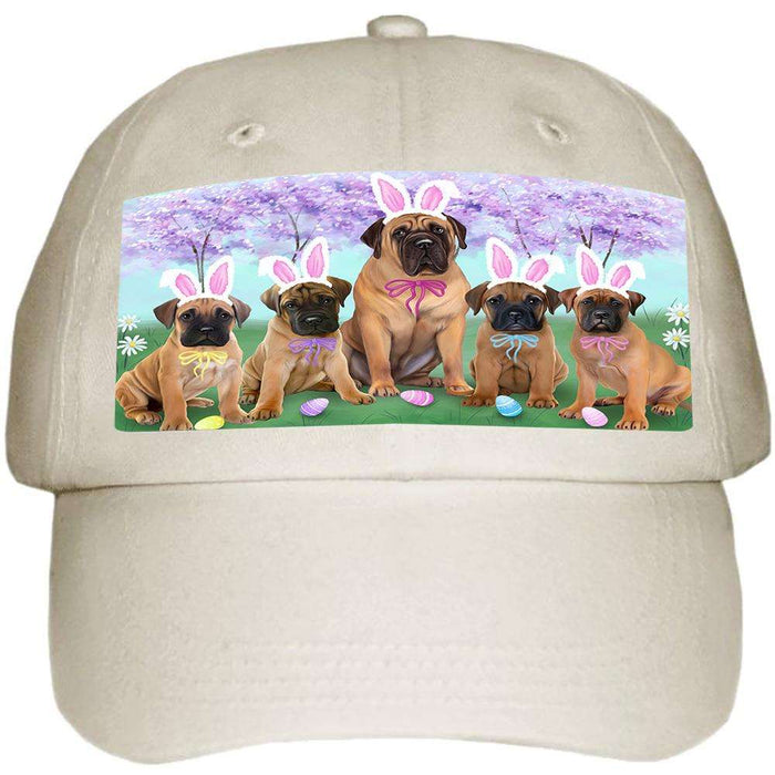 Bullmastiffs Dog Easter Holiday Ball Hat Cap HAT50985